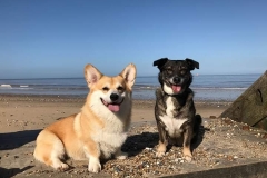 Nina (on the right)